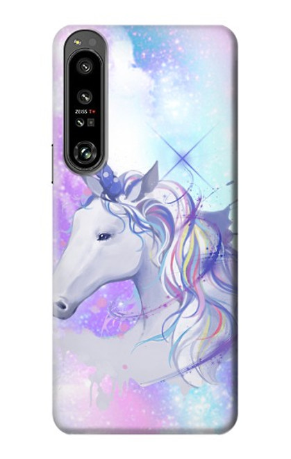 W3375 Unicorn Hard Case and Leather Flip Case For Sony Xperia 1 IV