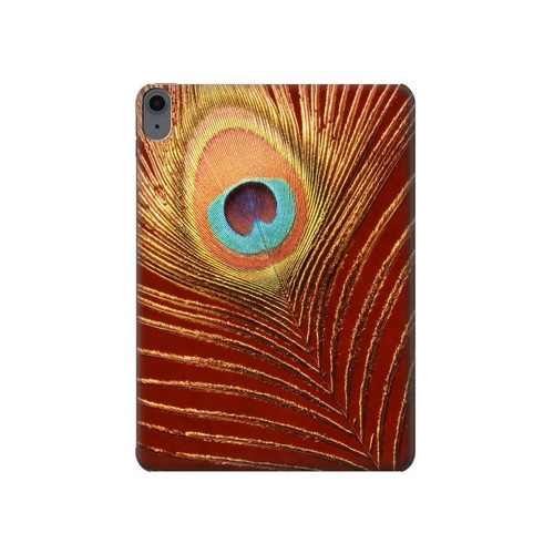 W0512 Peacock Tablet Hard Case For iPad Air (2022, 2020), Air 11 (2024), Pro 11 (2022)