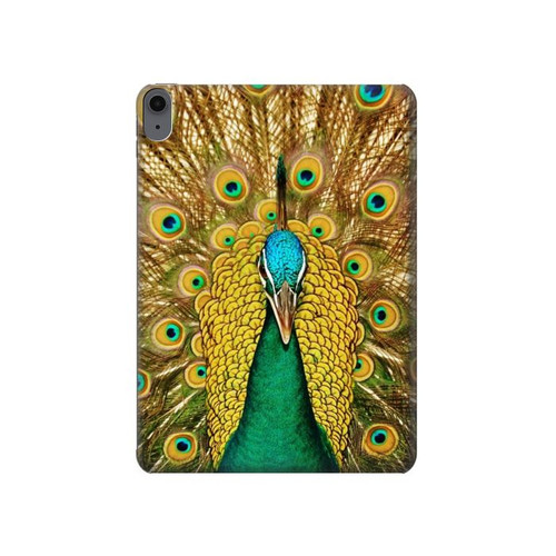 W0513 Peacock Tablet Hard Case For iPad Air (2022, 2020), Air 11 (2024), Pro 11 (2022)