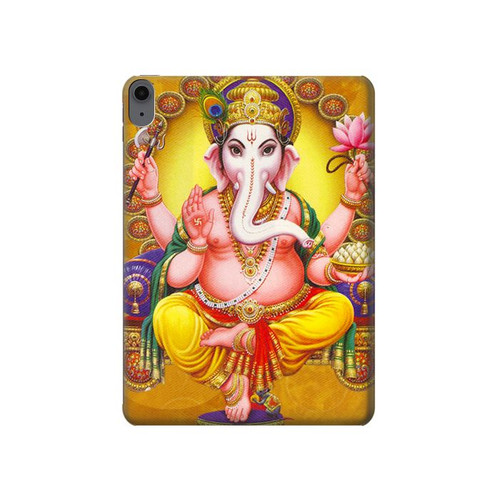 W0896 Lord Ganesh Hindu God Tablet Hard Case For iPad Air (2022, 2020), Air 11 (2024), Pro 11 (2022)