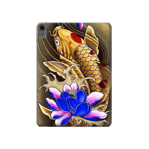 W1604 Carp Koi Fish Japanese Tattoo Tablet Hard Case For iPad Air (2022, 2020), Air 11 (2024), Pro 11 (2022)