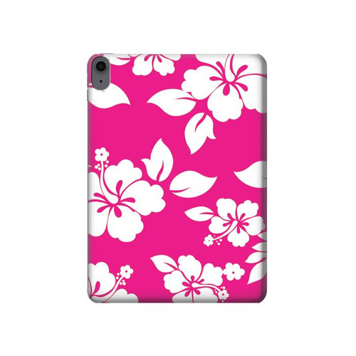 W2246 Hawaiian Hibiscus Pink Pattern Tablet Hard Case For iPad Air (2022, 2020), Air 11 (2024), Pro 11 (2022)