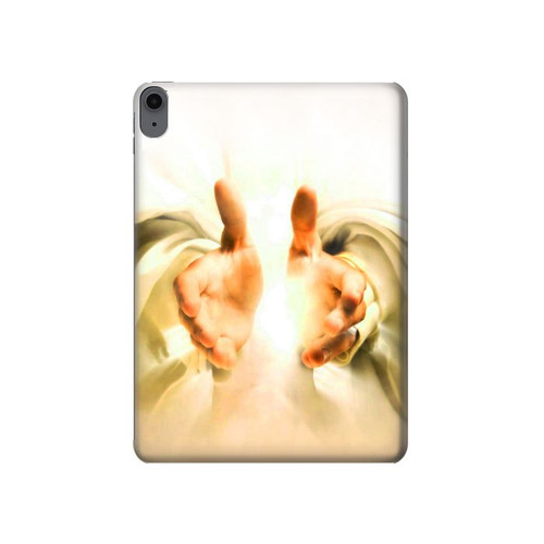 W2546 Hand of God Heaven Tablet Hard Case For iPad Air (2022, 2020), Air 11 (2024), Pro 11 (2022)