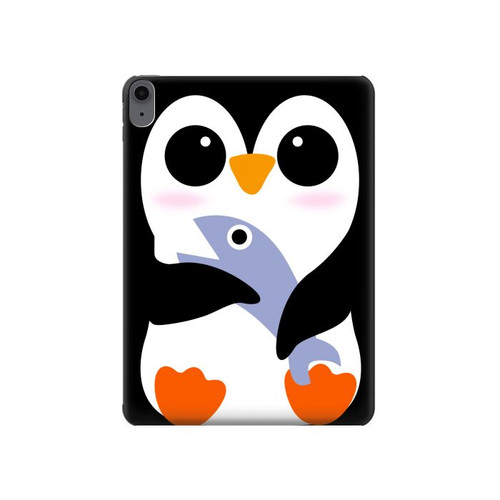W2631 Cute Baby Penguin Tablet Hard Case For iPad Air (2022, 2020), Air 11 (2024), Pro 11 (2022)
