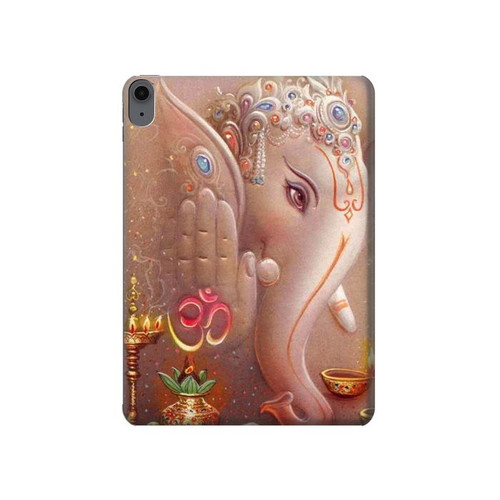 W2678 Hindu God Ganesha Lord of Success Tablet Hard Case For iPad Air (2022, 2020), Air 11 (2024), Pro 11 (2022)