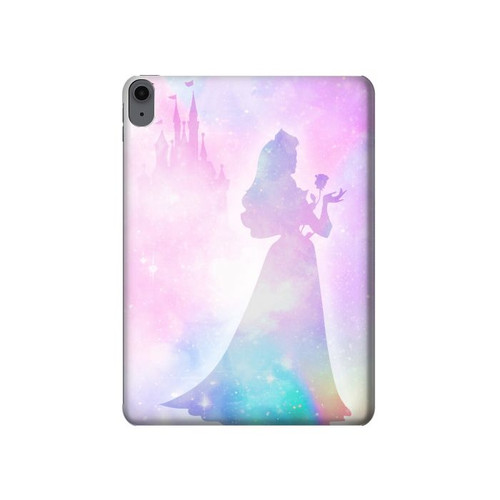 W2992 Princess Pastel Silhouette Tablet Hard Case For iPad Air (2022, 2020), Air 11 (2024), Pro 11 (2022)