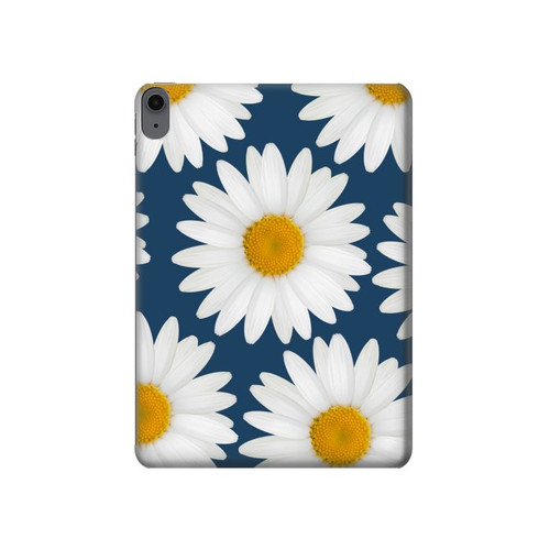 W3009 Daisy Blue Tablet Hard Case For iPad Air (2022, 2020), Air 11 (2024), Pro 11 (2022)