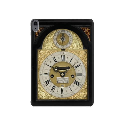 W3144 Antique Bracket Clock Tablet Hard Case For iPad Air (2022, 2020), Air 11 (2024), Pro 11 (2022)