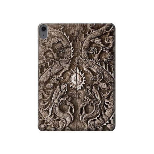 W3395 Dragon Door Tablet Hard Case For iPad Air (2022, 2020), Air 11 (2024), Pro 11 (2022)