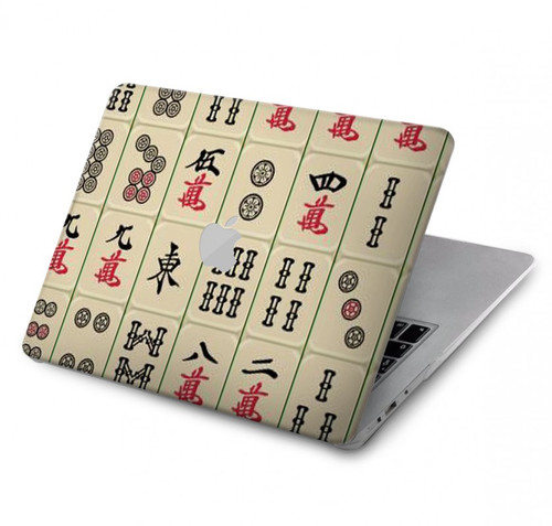 W0802 Mahjong Hard Case Cover For MacBook Air 13″ (2022,2024) - A2681, A3113