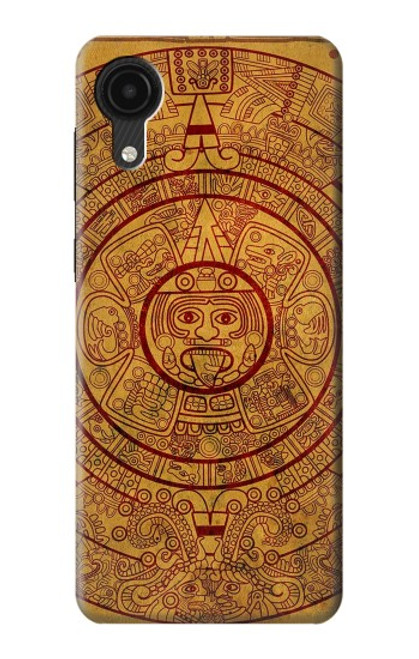 W0692 Mayan Calendar Hard Case and Leather Flip Case For Samsung Galaxy A03 Core