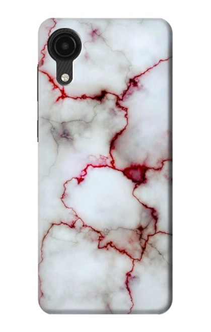 W2920 Bloody Marble Hard Case and Leather Flip Case For Samsung Galaxy A03 Core