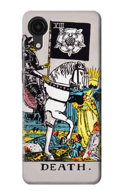 W3008 Tarot Card Death Hard Case and Leather Flip Case For Samsung Galaxy A03 Core