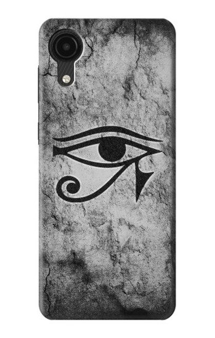 W3108 Ancient Egyptian Sun Eye Of Horus Hard Case and Leather Flip Case For Samsung Galaxy A03 Core