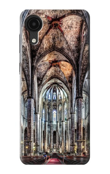 W3210 Santa Maria Del Mar Cathedral Hard Case and Leather Flip Case For Samsung Galaxy A03 Core