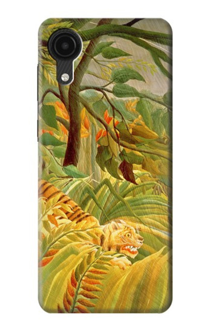 W3344 Henri Rousseau Tiger in a Tropical Storm Hard Case and Leather Flip Case For Samsung Galaxy A03 Core