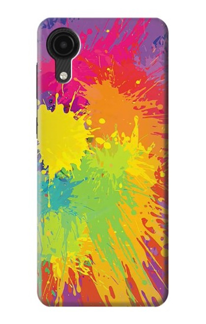 W3675 Color Splash Hard Case and Leather Flip Case For Samsung Galaxy A03 Core