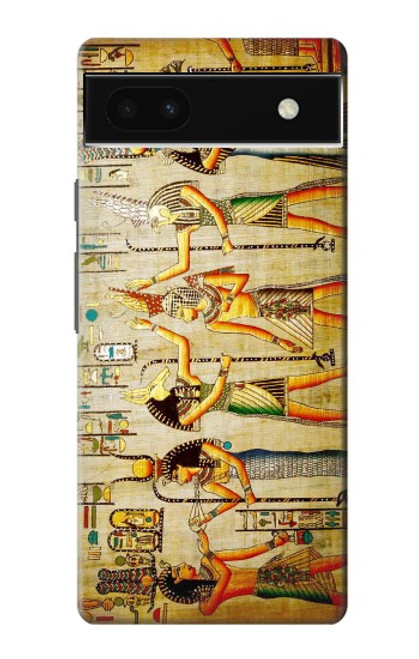 W0272 Egypt Wall Art Hard Case and Leather Flip Case For Google Pixel 6a