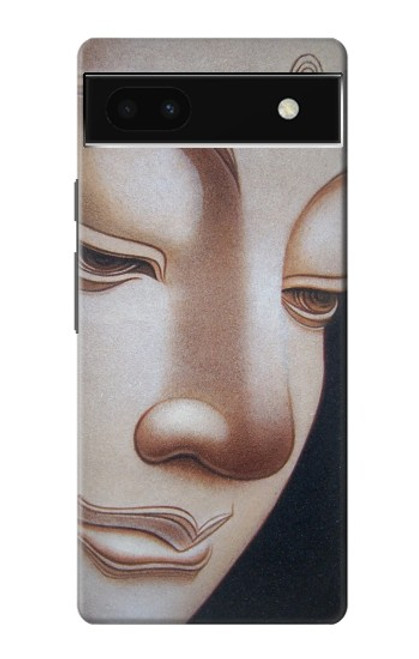 W1255 Buddha Face Hard Case and Leather Flip Case For Google Pixel 6a