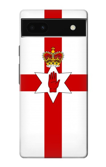 W3089 Flag of Northern Ireland Hard Case and Leather Flip Case For Google Pixel 6a