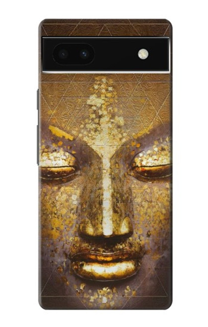 W3189 Magical Yantra Buddha Face Hard Case and Leather Flip Case For Google Pixel 6a