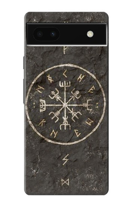W3413 Norse Ancient Viking Symbol Hard Case and Leather Flip Case For Google Pixel 6a
