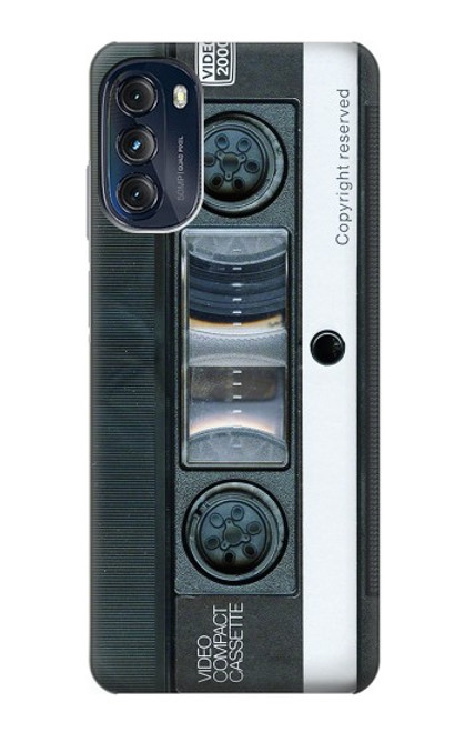 W1872 VDO Tape Hard Case and Leather Flip Case For Motorola Moto G (2022)