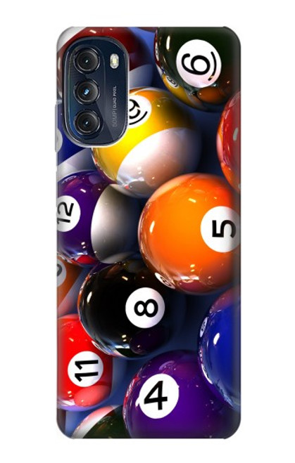 W2238 Billiard Pool Ball Hard Case and Leather Flip Case For Motorola Moto G (2022)