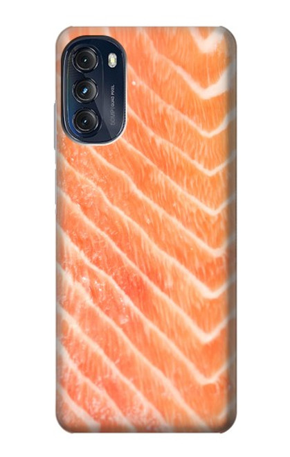 W2700 Salmon Fish Graphic Hard Case and Leather Flip Case For Motorola Moto G (2022)