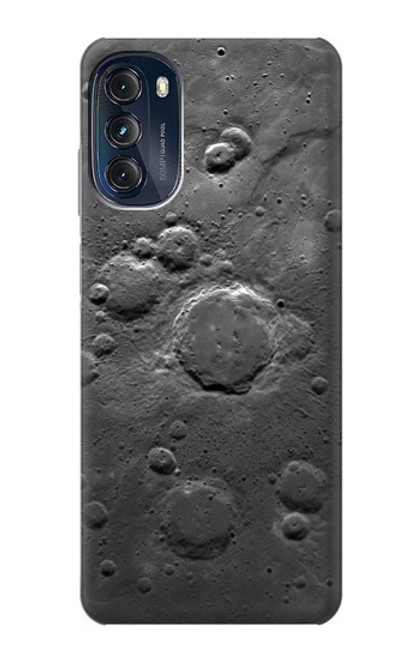 W2946 Moon Surface Hard Case and Leather Flip Case For Motorola Moto G (2022)