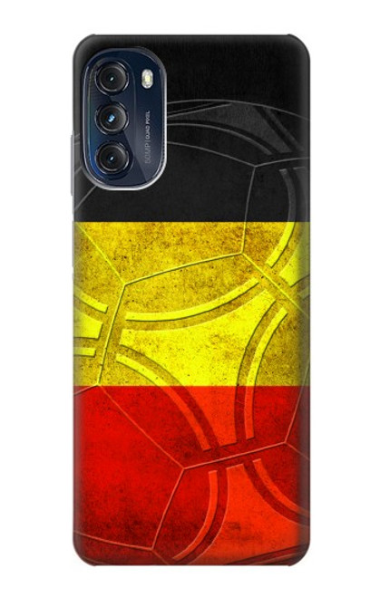 W2965 Belgium Football Soccer Hard Case and Leather Flip Case For Motorola Moto G (2022)