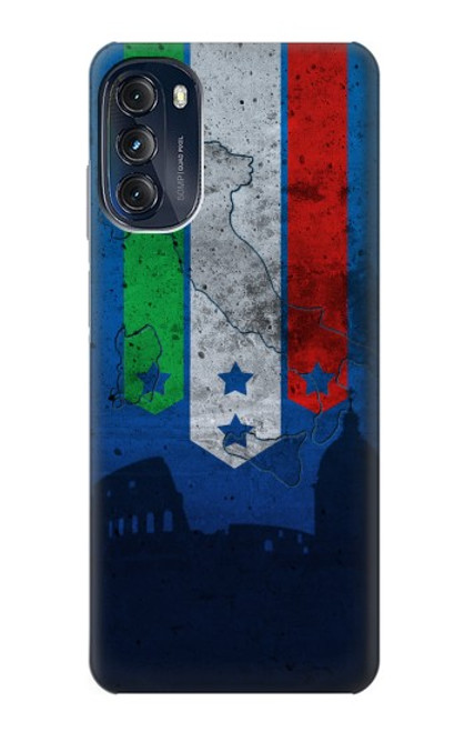 W2983 Italy Football Soccer Hard Case and Leather Flip Case For Motorola Moto G (2022)