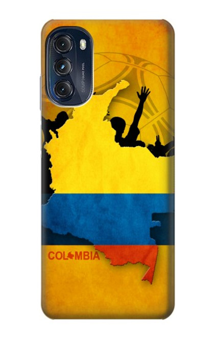 W2996 Colombia Football Soccer Hard Case and Leather Flip Case For Motorola Moto G (2022)