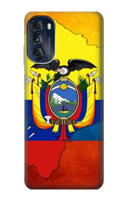 W3020 Ecuador Flag Hard Case and Leather Flip Case For Motorola Moto G (2022)