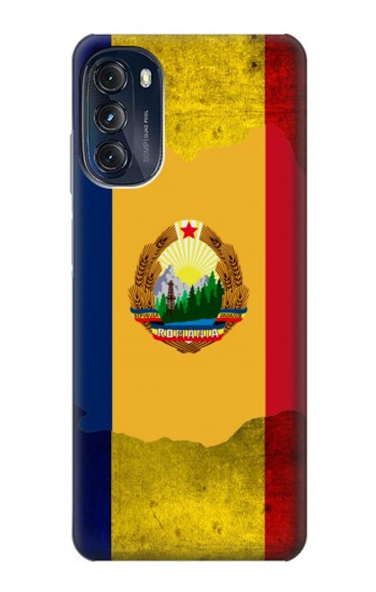 W3021 Romania Flag Hard Case and Leather Flip Case For Motorola Moto G (2022)