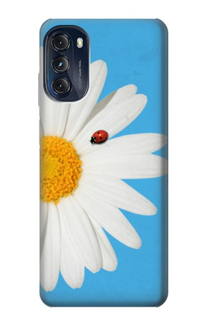 W3043 Vintage Daisy Lady Bug Hard Case and Leather Flip Case For Motorola Moto G (2022)