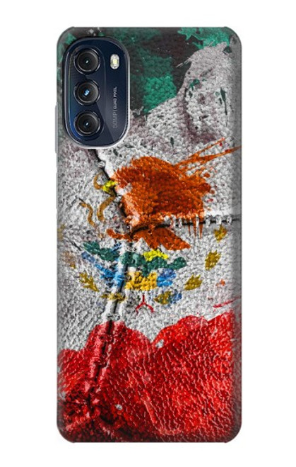 W3314 Mexico Flag Vinatage Football Graphic Hard Case and Leather Flip Case For Motorola Moto G (2022)