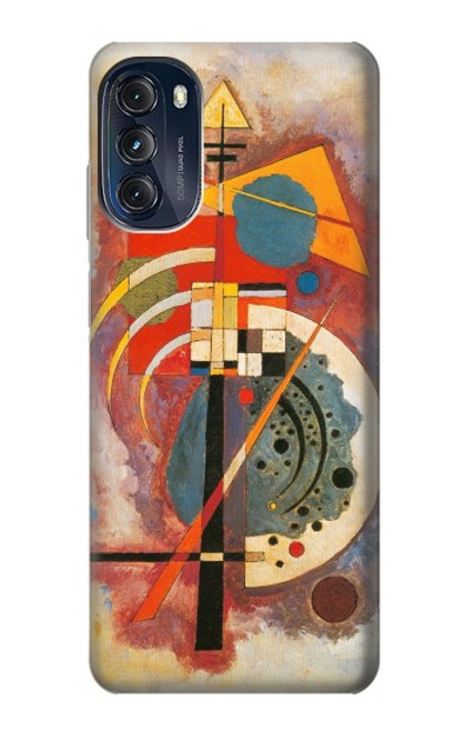 W3337 Wassily Kandinsky Hommage a Grohmann Hard Case and Leather Flip Case For Motorola Moto G (2022)