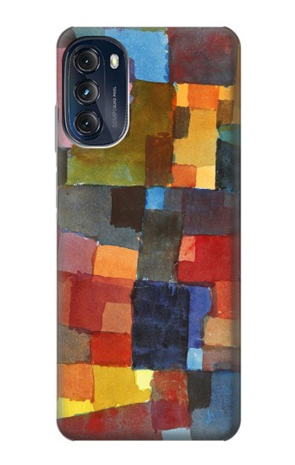 W3341 Paul Klee Raumarchitekturen Hard Case and Leather Flip Case For Motorola Moto G (2022)