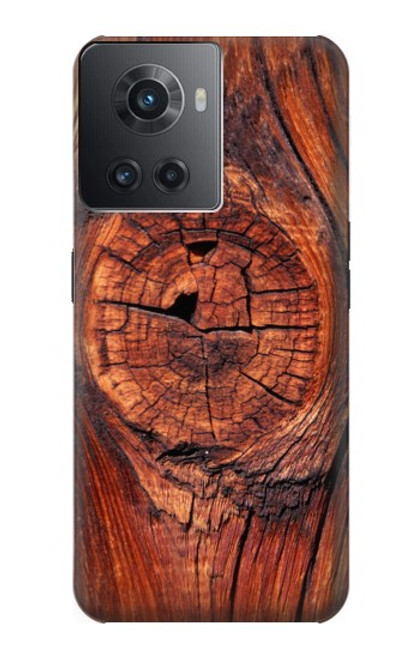 W0603 Wood Graphic Printed Hard Case and Leather Flip Case For OnePlus Ace