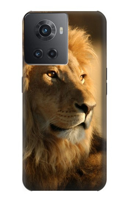 W1046 Lion King of Forest Hard Case and Leather Flip Case For OnePlus Ace