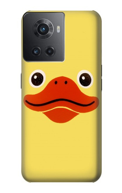 W1922 Duck Face Hard Case and Leather Flip Case For OnePlus Ace