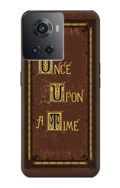 W2824 Once Upon a Time Book Cover Hard Case and Leather Flip Case For OnePlus Ace