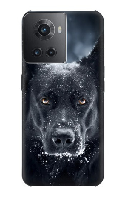 W3168 German Shepherd Black Dog Hard Case and Leather Flip Case For OnePlus Ace