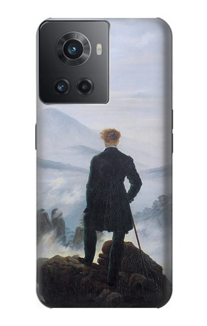 W3789 Wanderer above the Sea of Fog Hard Case and Leather Flip Case For OnePlus Ace