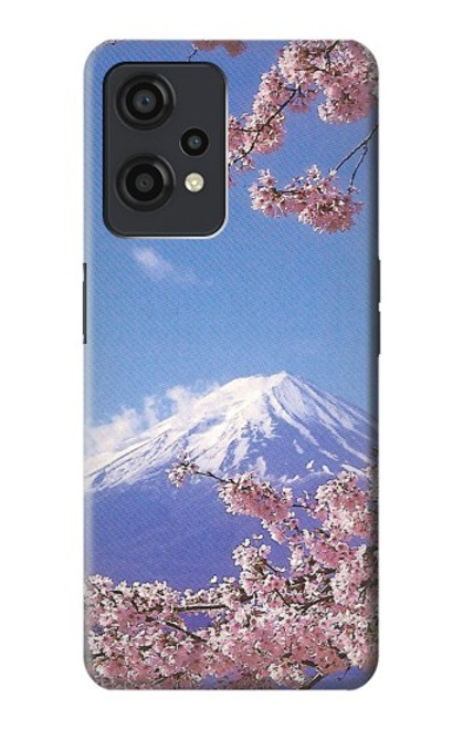 W1060 Mount Fuji Sakura Cherry Blossom Hard Case and Leather Flip Case For OnePlus Nord CE 2 Lite 5G