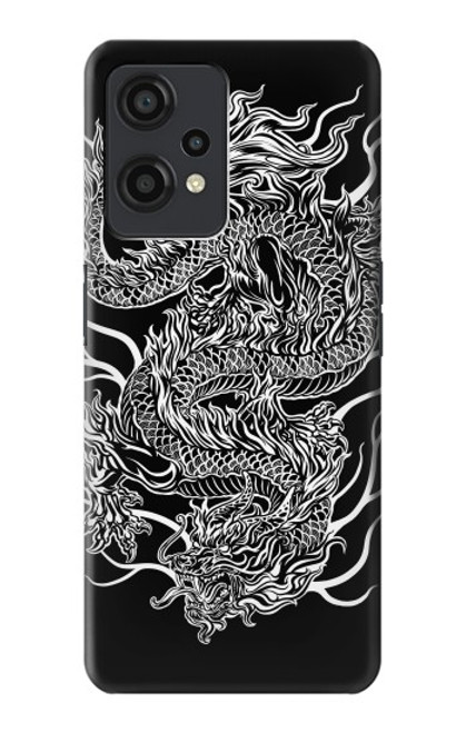 W1943 Dragon Tattoo Hard Case and Leather Flip Case For OnePlus Nord CE 2 Lite 5G