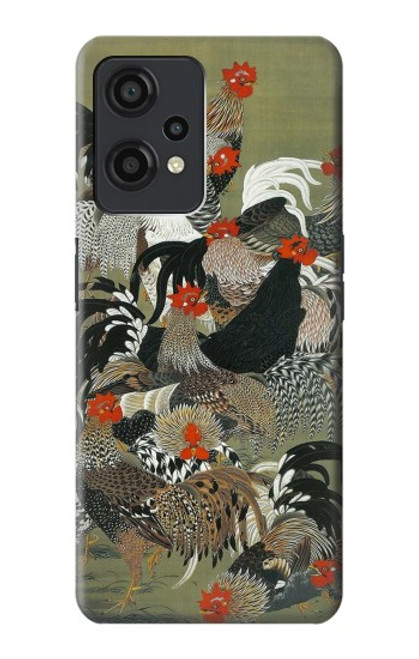 W2699 Ito Jakuchu Rooster Hard Case and Leather Flip Case For OnePlus Nord CE 2 Lite 5G