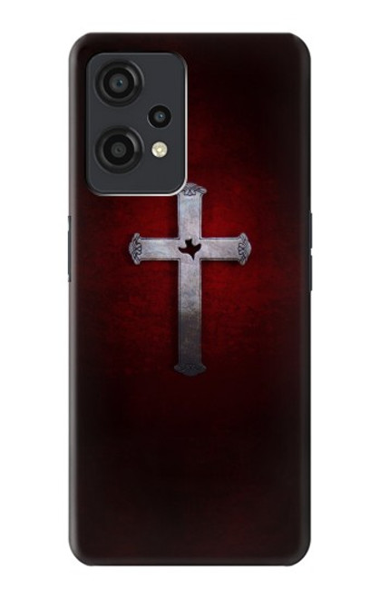 W3160 Christian Cross Hard Case and Leather Flip Case For OnePlus Nord CE 2 Lite 5G