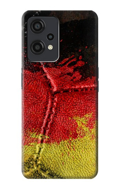 W3303 Germany Flag Vintage Football Graphic Hard Case and Leather Flip Case For OnePlus Nord CE 2 Lite 5G